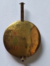 Kurzpendel  für Kaminuhr, Küchenuhr, Wanduhr, 7,5 cm, Pendelscheibe D. 5 cm