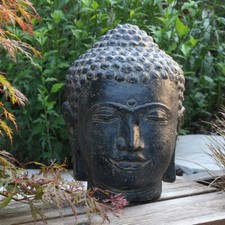 Buddha kopf head steinfigur - buddha,
