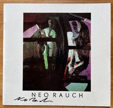 Ausstellungskatalog, „Neo Rauch“ 1989, signiert, handsigniert