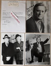 4 Original Autogramme v. KIRK