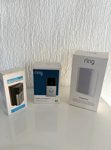 Ring battery doorbell pro set - doorbell,
