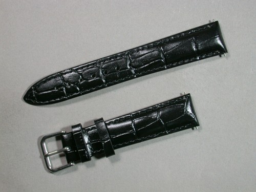 Echt leder uhrenarmband - echt,