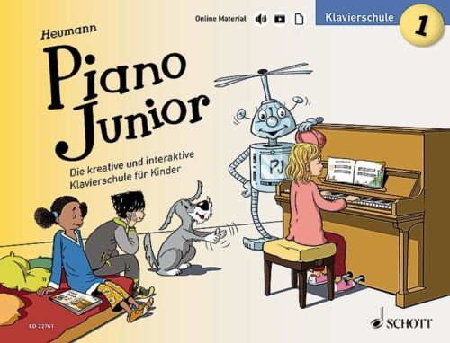 Piano junior klavierschule 1 - klavierschule,