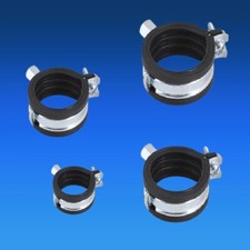 Qualitäts- Rohrschellen Befestigungsschellen Einschraubenschellen M8