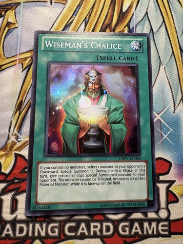 Yugioh wiseman chalice - wiseman's,