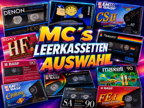 Leere musik kassetten - leere,