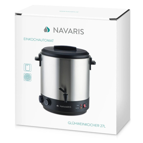 Navaris einkochautomat 27l - navaris,