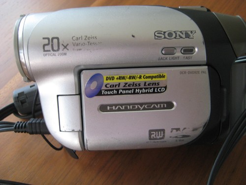 Sony dcr dvd92e videokamera - dcr-dvd92e,