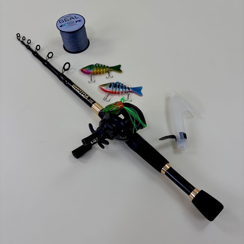 Baitcast set 40m tele - baitcast,