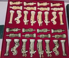 Schachbrett mit Figuren gekauft auf Kreta 