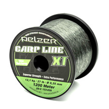 0,005€/m PELZER Carp Line XT darkgreen Carpline Karpfenschnur