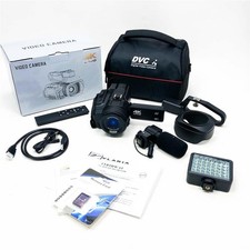 Videokamera 4K Camcorder mit Mikrofon 48MP 60FPS WiFi YouTube Videokamera 30X