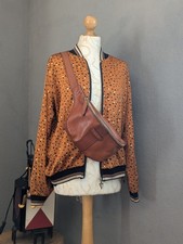 Baseball Jacke  Style Cognac