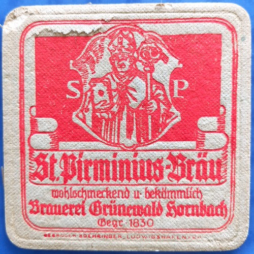 Alter bierdeckel brauerei - bierdeckel, vk