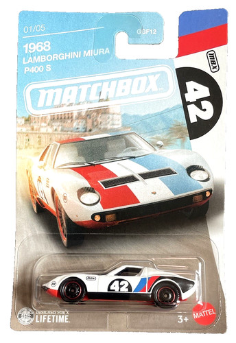 Matchbox 1968 lamborghini - matchbox,