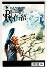 Warrior Nun Areala Black and White 8 (Antarctic 1997) with Shotgun Mary