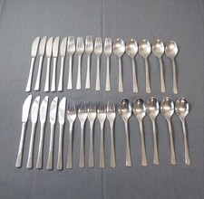 WMF Cromargan - Lindau - 30 teiliges Besteck Set für 10 Personen