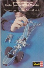 Revell Vintage Prospekt Heft "So baut man bessere Automodelle" von 1974