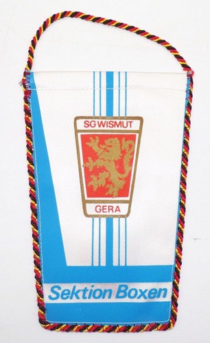 Alter wimpel wismut gera - wismut,