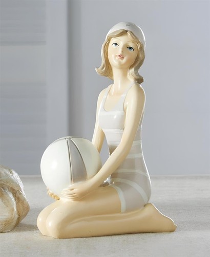 Deko figur stranddame mit - deko,