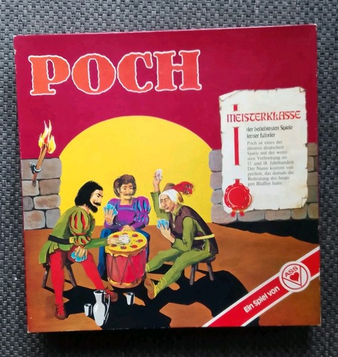 Poch brettspiel kartenspiel - -,