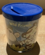 Spardose, Sparbüchse,  Volksbank, Vintage, Wild Friends