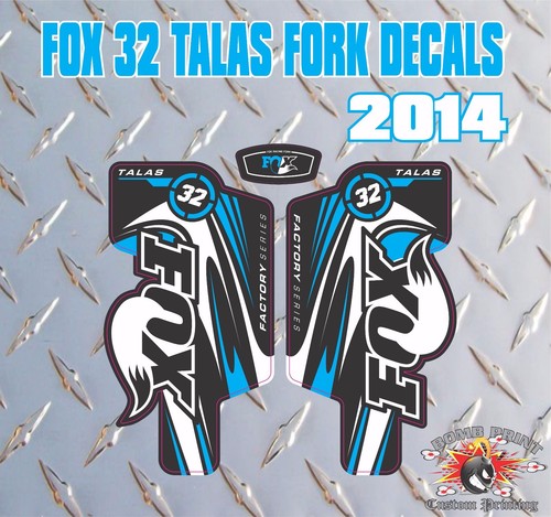 Fox gabel talas aufkleber - 32,