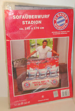 FC Bayern München * Sofaüberwurf * Stadion * 140x170 cm * Allianz Arena @1