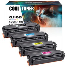 4 Toner für Samsung CLT-504S Xpress C1860FW C1810W CLP415N CLP-415NW CLX-4195FN