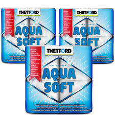 12 Thetford AQUA SOFT WC Toilettenpapier Camping Papier Boot Wohnmobil Toilette