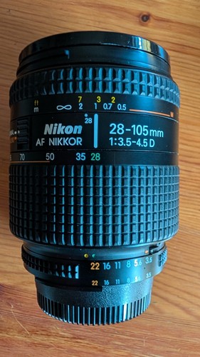 Nikon nikkor 105 - nikkor, 28-105