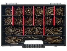 FRACKMANN Schrauben Set 620 Teile – inkl. 4 Stück TX Bits