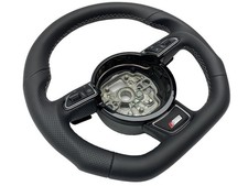 Lenkrad Lederlenkrad AUDi A6 4G C7 Multifunktion Schaltwippen Abgeflacht S-Line