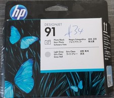 HP Druckkopf Nr. 91 C9463A  Photo Black / Light Gray  Designjet Z6100