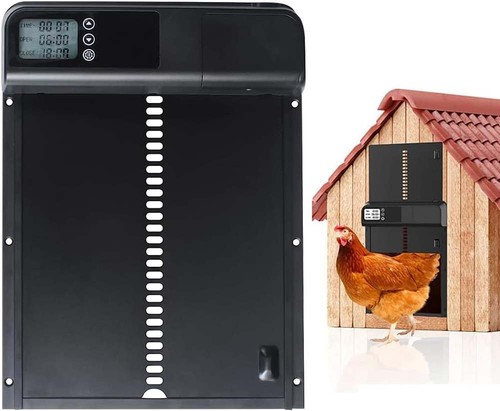 Automatische hühnerklappe mit - automatische,