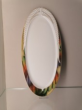 Rosenthal Mythos Wunderlich Icaria Platte Kuchenplatte Vorlegeplatte Länge 40cm