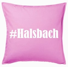 #Halsbach Kissenbezug Pink Ich
