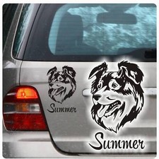 Australian Shepherd Name Hundeaufkleber Autoaufkleber Auto Aufkleber Hunde A2090