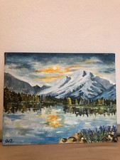 Gemälde acryl landschaft