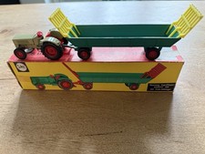 SIKU V329 (V291) Hanomag Zugschlepper mit Ernte-Anhänger – V-Serie – mit OVP