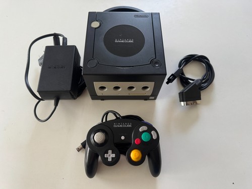 Nintendo gamecube schwarz - nintendo, +