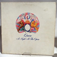 QUEEN A NIGHT AT THE  OPERA GATEFOLD  LP VINYL VG-VG+ 1975  AUS SAMMLUNG