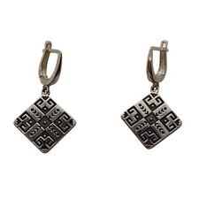 925er Silber Ohrringe 18x18mm