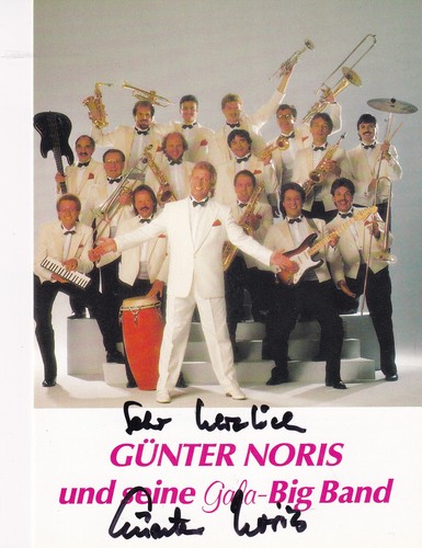 Autogramm günter noris - -,