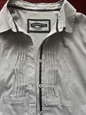 Bluse von "atmosphere", Gr. 40, wunderschöne Details, lang, mit Gürtelschlaufen