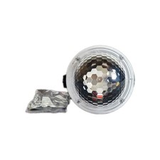 Discokugel 360° Rotierende Soundaktivierte LED Party Lampe