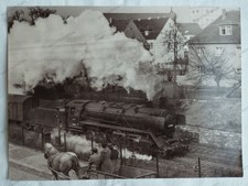 Fotografie (23 x 17cm) Ansicht Paderborn Dampflokomotive Eisenbahn 447740 - RRR