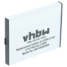 Akku für SanDisk Sansa E270 E260 E280 E250 E200 MP3 750mAh