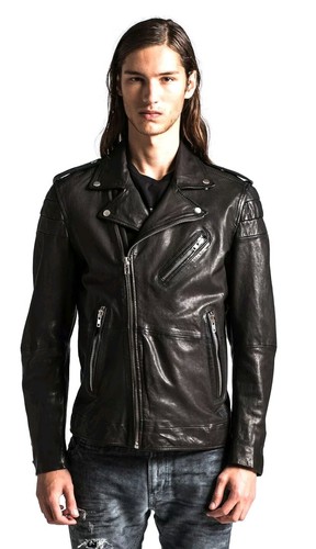 Diesel original lederjacke - diesel,