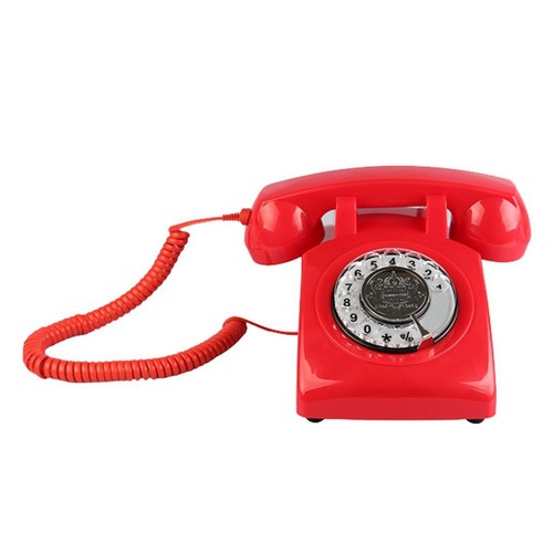 Retro drehscheibentelefon - retro,